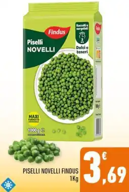 Conad Margherita Piselli Novelli Findus offerta