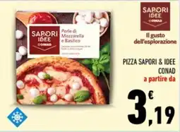 Conad Margherita Perle di Mozzarella e Basilico offerta