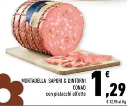 Conad Margherita MORTADELLA SAPORI & DINTORNI CONAD con pistacchi offerta