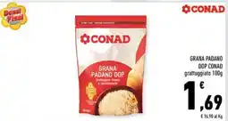 Conad Margherita Grana Padano DOP CONAD offerta