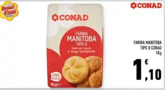 Farina Manitoba Tipo 0 CONAD