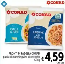 Spazio Conad PRONTI IN PADELLA CONAD paella di mare/linguine allo scoglio offerta