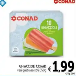 Spazio Conad Ghiaccioli Conad offerta