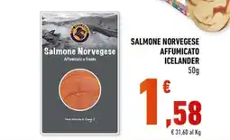 Conad Margherita Salmone Norvegese Affumicato a freddo ICELANDER offerta