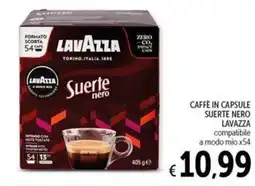 Spazio Conad CAFFÈ IN CAPSULE SUERTE NERO LAVAZZA offerta