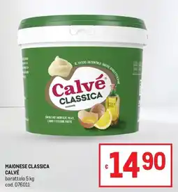 Metro Maionese Classica Calvé offerta