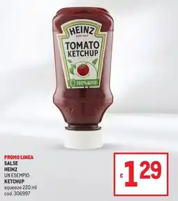 Metro SALSE HEINZ KETCHUP offerta