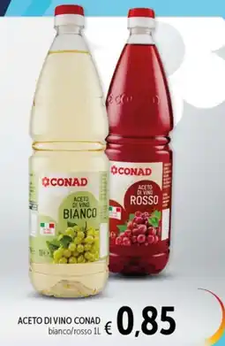 Spazio Conad Aceto di vino Conad offerta