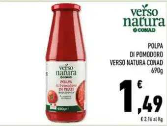 Polpa di Pomodoro in Pezzi Verso Natura