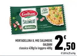 Conad Margherita Mortadellina Il Mio Salumiere Galbani offerta