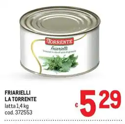 Metro Friarielli La Torrente offerta