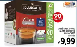 Spazio Conad Caffè linea Amore gusto assoluto Lollocaffe offerta