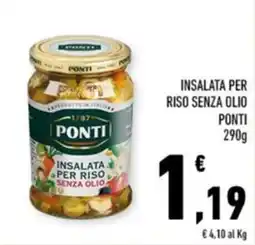 Conad Margherita Insalata per riso senza olio Ponti offerta