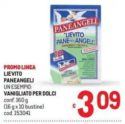 Metro Lievito Paneangeli offerta