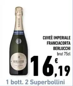 Conad Margherita Cuvee Imperiale Franciacorta Berlucchi offerta