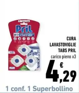 Conad Margherita Cura lavastoviglie tabs Pril offerta