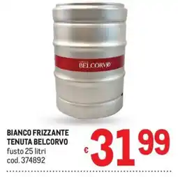 Metro BIANCO FRIZZANTE TENUTA BELCORVO offerta