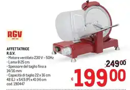 Metro AFFETTATRICE R.G.V. offerta