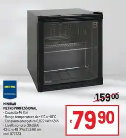 Metro MINIBAR METRO PROFESSIONAL offerta