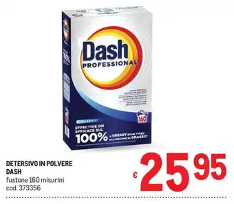Metro Detersivo in polvere Dash offerta