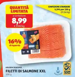 ALDI FILETTI DI SALMONE XXL offerta