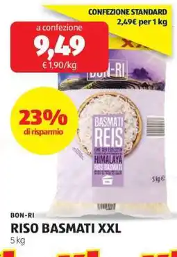 ALDI RISO BASMATI XXL offerta