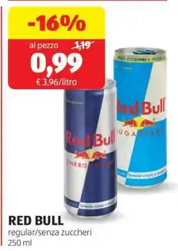 ALDI Red Bull offerta