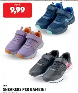ALDI SNEAKERS PER BAMBINI offerta