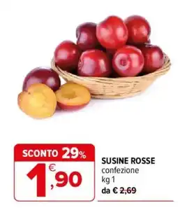 Iperal SUSINE ROSSE offerta