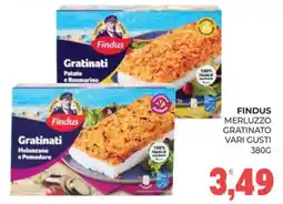 Eté Findus Merluzzo Gratinato Vari Gusti offerta