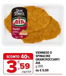 Iperal Viennese o Spinacine Grancrocchanti AIA offerta