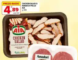 Iperal Chicken salad kebab di pollo Aia offerta
