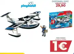 Toys Center Playmobil Police Seaplane offerta