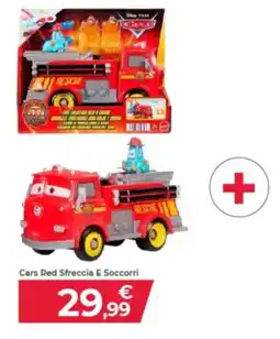 Toys Center Cars Red Sfreccia E Soccorri offerta