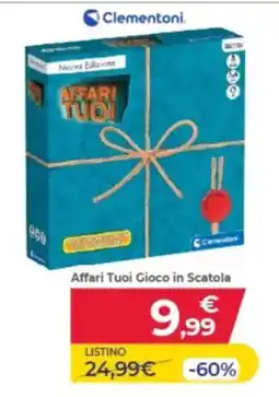 Toys Center Affari Tuoi Clementoni offerta
