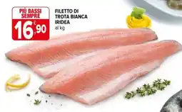 Iperal Filetto di trota bianca Iridea offerta
