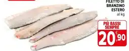 Iperal Filetto di Branzino Estero offerta