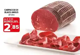 Iperal Carpaccio di Black Angus offerta