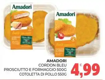 Eté Amadori Cordon Bleu Prosciutto e Formaggio offerta