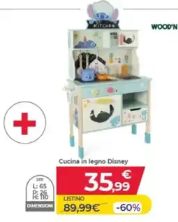 Toys Center Cucina in legno Disney offerta