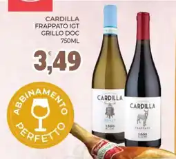 Eté CARDILLA FRAPPATO IGT GRILLO DOC offerta