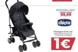 Toys Center Passeggino Echo Lite chicco offerta