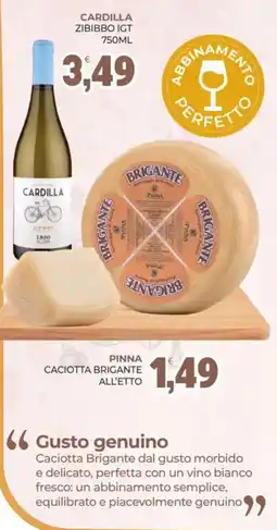 Eté CARDILLA ZIBIBBO IGT offerta
