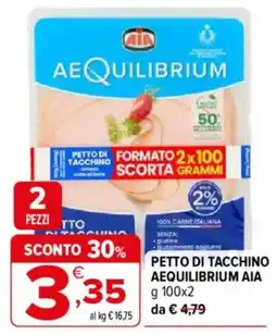 Iperal PETTO DI TACCHINO AEQUILIBRIUM AIA offerta