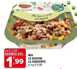 Iperal MIX LE GIOIOSE LA SORGENTE offerta