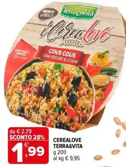 Iperal Cerealove Terra&Vita offerta