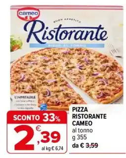 Iperal Pizza Ristorante Cameo offerta