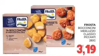 Eté Frosta Bocconcini Merluzzo Classici Piccanti offerta
