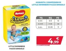 Toys Center Huggies Little Swimmers offerta