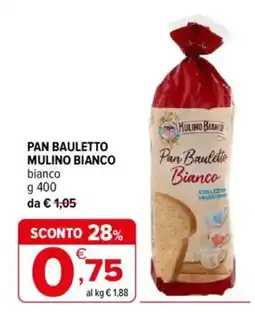 Iperal Pan Bauletto Mulino Bianco offerta